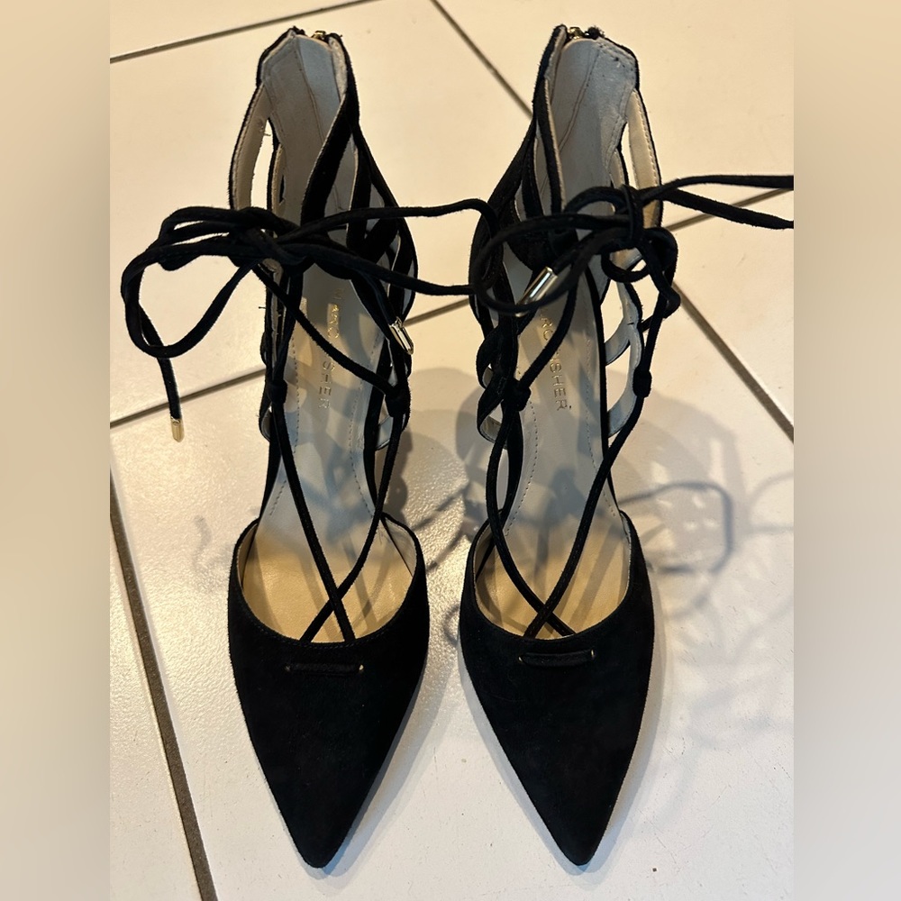 Marc Fisher “ MFtruthe “Suede Leather Lace up Heels